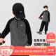 左西男童德絨打底衫半高領(lǐng)2025新款兒童冬裝男孩長(cháng)袖T恤潮 黑色 140