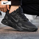 耐克（NIKE）男鞋 25秋季新款運動(dòng)鞋休閑鞋AIR MAX氣墊鞋網(wǎng)面鞋緩震透氣跑步鞋 【新款主推】010-黑武士/曬圖退10 41 （內長(cháng)260mm）