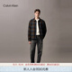 Calvin KleinJeans25秋季新男士商務(wù)休閑ck光面皮革針扣皮帶腰帶禮物4D7090G 0EH-太空黑 105cm