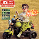 貝趣兒童電動(dòng)車(chē)摩托車(chē)1-3-6歲寶寶三輪車(chē)小孩玩具車(chē)可坐人遙控電瓶車(chē) 橄欖綠【遙控雙驅+雙電瓶+早教】 1-7歲生日周歲六一兒童節禮物