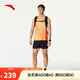安踏速干套裝丨跑步馬拉松運動(dòng)服背心套裝男夏季無(wú)袖上衣短褲兩件套