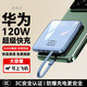HKTW【3C認證丨超薄】120W充電寶20000毫安自帶線(xiàn)可上飛機小巧便攜大功率大容量適用華為小米移動(dòng)電源 藍色超薄丨新3C認證+【AI穩壓快充】+提速999 120W+可上飛機高鐵+自帶4線(xiàn)
