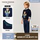 Teenie Weenie Kids小熊童裝25年新款秋冬男女童經(jīng)典純棉套頭毛衣 藏青色 120 cm