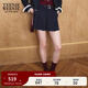 Teenie Weenie小熊女裝半身裙2025年秋季新款學(xué)院風(fēng)時(shí)髦復古百褶裙 藏青色 M