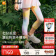 moodytiger【仙女家族】女童緊身褲涼感防曬夏季褲子高彈速干兒童修身七分褲