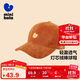 迷你巴拉（minibala）春季新款男童女童復古燈芯絨棒球帽寶寶帽子復古時(shí)尚2025新品
