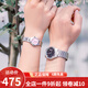 卡西歐(CASIO)對表 皮帶簡(jiǎn)約百搭情侶手表一對 MTP-1183A-1A/1241D-4A