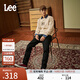 Lee【張凌赫代言】723修身中腰直腳黑色男牛仔長褲潮流LMB1007201 黑色（31褲長） 31
