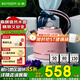 北鼎（Buydeem） 電水壺電熱水壺機械式電熱水壺家用燒水壺開(kāi)水壺不銹鋼進(jìn)口控溫器燒水器輕奢復古禮品包裝 1.2L 【蜜桃粉】K203|極簡(jiǎn)主義丨高顏值