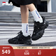 斐樂（FILA）貓爪5代官方女復(fù)古運動鞋楊冪同款新款休閑鞋老爹鞋 黑-BK 37.5
