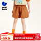 迷你巴拉女童兒童可愛(ài)純棉褲子24夏新品【燈籠短褲】