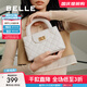 百麗包包女包商場(chǎng)同款小香風(fēng)mini凱莉包手提包X7183AX5 米色 F
