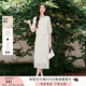 香影蕾絲小香風(fēng)套裝裙子女2025夏季新款絕美半身裙法式白色兩件套 鷺白 M 160/84A/95-110斤