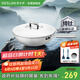 德世朗（DESLON）純鈦炒鍋不粘鍋無(wú)涂層家用無(wú)油煙平底燃氣灶電磁爐不沾炒菜鍋
