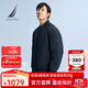 諾帝卡（NAUTICA） 【商場(chǎng)同款】男裝秋冬款登山呢透氣棒球厚外套棉服男JC3301 藏青4NV M