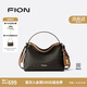 菲安妮（FION）2025新款托特包包女包復古印花單肩手提包包