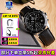 卡西歐（CASIO）男表商務(wù)休閑簡(jiǎn)約指針?lè )浪搸П砟惺渴直硭湍杏讯Y物 EFV-540L-1AVU黑色皮帶款