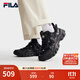 斐樂(lè )（FILA）休閑鞋貓爪鞋5代運動(dòng)鞋春季新款男鞋老爹鞋 黑-BK 42