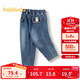 巴拉巴拉女童長(cháng)褲牛仔褲秋冬褲子甜美小童裝201424108001