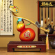 福格達（FUGEDA）福祿如意銅葫蘆擺件新家喬遷禮物客廳玄關(guān)電視柜裝飾新店開(kāi)業(yè)賀禮 福祿如意葫蘆【高檔禮盒-免費定制】