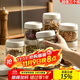 PAKCHOICE密封罐玻璃罐食品級家用咸菜罐白糖零食茶葉密封罐儲物罐三個(gè)裝