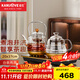 金灶（KAMJOVE）全自動(dòng)上水燒水壺 玻璃煮茶壺燒水煮茶一體機 茶臺燒水壺泡茶專(zhuān)用 【H-9A煮泡并濟】1個(gè)