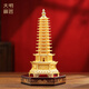 大明銅匠花絲銅文昌塔擺件客廳玄關(guān)書(shū)桌辦公室高檔裝飾送學(xué)生考生開(kāi)學(xué)禮物
