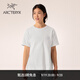 ARC'TERYX始祖鳥(niǎo) KRAGG COTTON LITTLE BIRD CREW 透氣 女子 棉質(zhì)短袖T恤 石膏白/白色 M