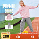 NIKE3BRAND 耐克男女童連帽衛衣+長(cháng)褲2件套2025秋季兒童純棉舒適套裝