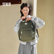 森馬（Semir）雙肩包女背包大容量簡(jiǎn)約男生電腦包書(shū)包女大學(xué)生105225153217