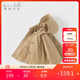 戴維貝拉女童外套秋裝兒童連帽斗篷小童洋氣披肩外出披風(fēng)