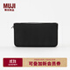無(wú)印良品（MUJI） 聚酯纖維 護照夾 帶透明內袋駕駛證行駛證件護照本卡包 ZF0S114