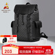稻草人雙肩包男士背包大容量時(shí)尚休閑旅行包電腦包高中大學(xué)生初中書(shū)包女
