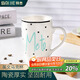 拜杰馬克杯大容量陶瓷杯禮物情侶水杯子辦公咖啡杯牛奶杯早餐杯350ml