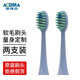 澳得邁（AODMA）電動(dòng)牙刷DY-108/DY-156/DY-106/DY-105/M1替換刷頭 DY-106/DY-105/D3/M1 淺藍(lán)色刷頭