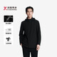 勁霸男裝（K-Boxing）【拒水】秋冬中長(cháng)版茄克NKZN3009黑色XL