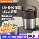 蘇泊爾（SUPOR）保溫飯盒不銹鋼長(cháng)效保溫桶大容量便攜提手上班族學(xué)生多層帶飯提鍋 深巧棕 兩層 1.5L