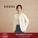 ERDOS 圓領(lǐng)小香風(fēng)外套厚款寬松上衣簡(jiǎn)約開(kāi)衫女針織衫 白 170/88A/L