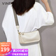 viney牛皮包包女包斜挎餃子包洋氣品牌單肩包生日禮物高級感送女友老婆