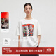 播商場(chǎng)同款Houzichao聯(lián)名印花T恤女慵懶感短袖BDR3YD1798 W10雪見(jiàn) L