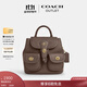 蔻馳（COACH）奧萊女士女包HADLEY雙肩包旅行背包通勤百搭 IM/深褐色
