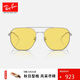 雷朋（RayBan）太陽鏡雙梁戶外墨鏡時(shí)尚顯臉小駕駛眼鏡0RB3724D