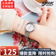 卡西歐石英極簡(jiǎn)時(shí)尚小表盤(pán)防水女士日歷手表LTP-V005系列情人節送禮物 LTP-V005D-7B2（京倉京配）