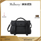 Mulberry【明星同款】/瑪葆儷Alexa中號斜挎單肩手提學(xué)院通勤女包 純黑色 中號