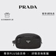 PRADA/普拉達【禮物】男士再生尼龍和Saffiano皮革收納包 黑色