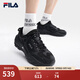 斐樂(lè )（FILA）官方掠奪者2女鞋男鞋情侶跑步鞋季老爹鞋時(shí)尚復古運動(dòng)鞋 黑/鍛鐵-BF【男款】 42