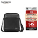 新秀麗（Samsonite）斜挎包精品男士單肩包超纖挎包時(shí)尚男包休閑實(shí)用TN5*09004黑色