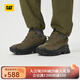 CAT卡特運動(dòng)鞋休閑鞋25秋新品增高厚底輕量透氣跑步鞋P726127O3MMC89 暗綠色 41