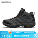 邁樂(lè )（Merrell）邁樂(lè )戶(hù)外徒步鞋男款MOAB 3 GTX防水中幫透氣旅游耐磨防滑登山鞋