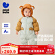 迷你巴拉【三防】羽絨連體衣嬰兒衣服寶寶小熊爬服加厚新款2025秋冬新品